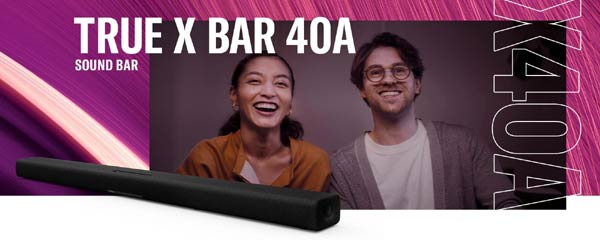 Yamaha SR-X40A True X Bar Soundbar