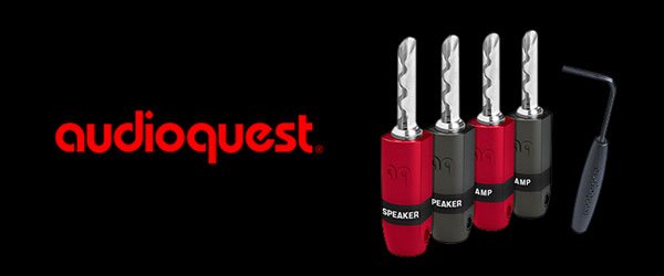 Audioquest Suregrip 300 Series Banana Plug '4 Lü' 'Silver'